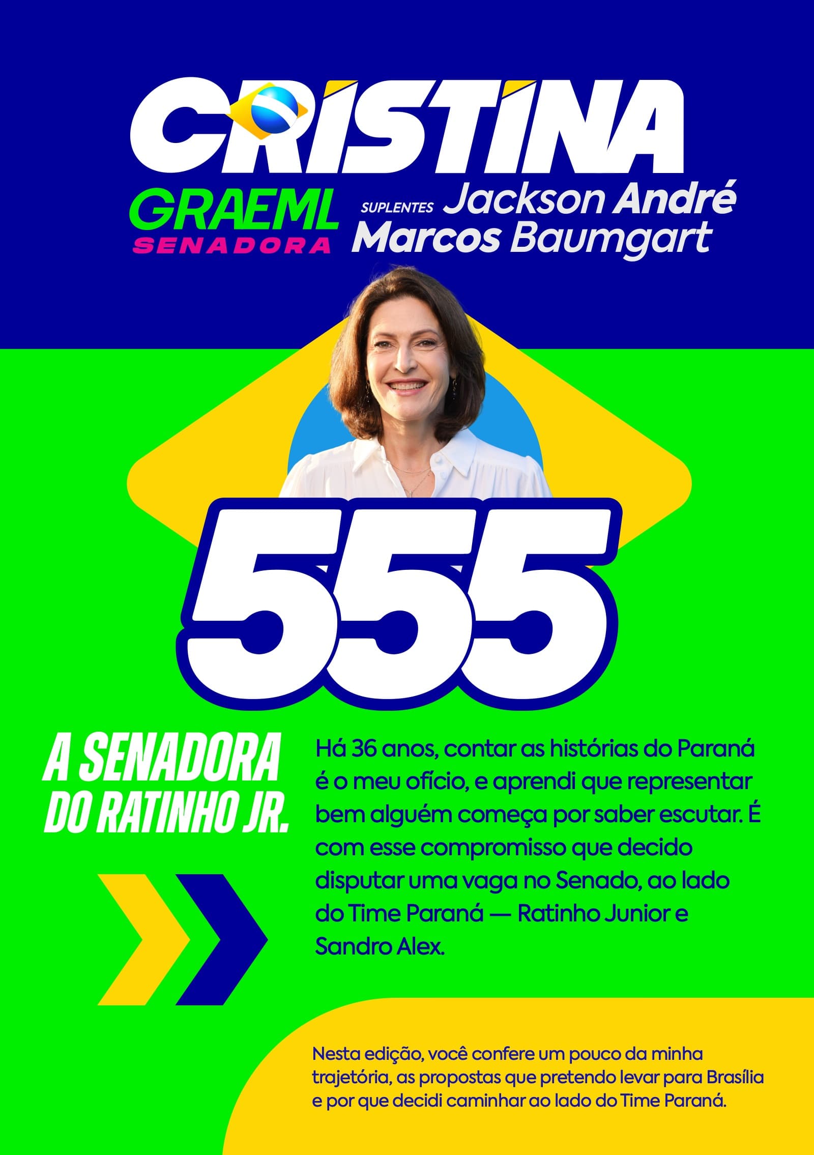 Página 1 de 4 da revista Cristina Graeml
